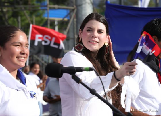 De Juventud Presidente a Juventud Presidente: Acto de recibimiento de la Antorcha Centroamericana en Managua
