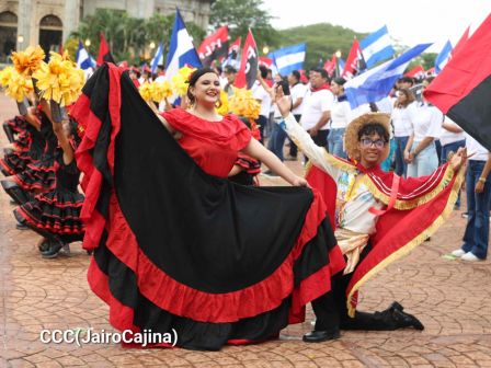 Nicaragua celebra 205 años de Independencia