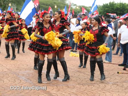 Nicaragua celebra 205 años de Independencia