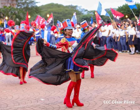 Nicaragua celebra 205 años de Independencia