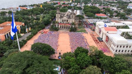Nicaragua celebra 205 años de Independencia
