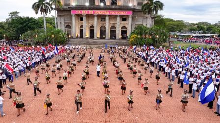 Nicaragua celebra 205 años de Independencia