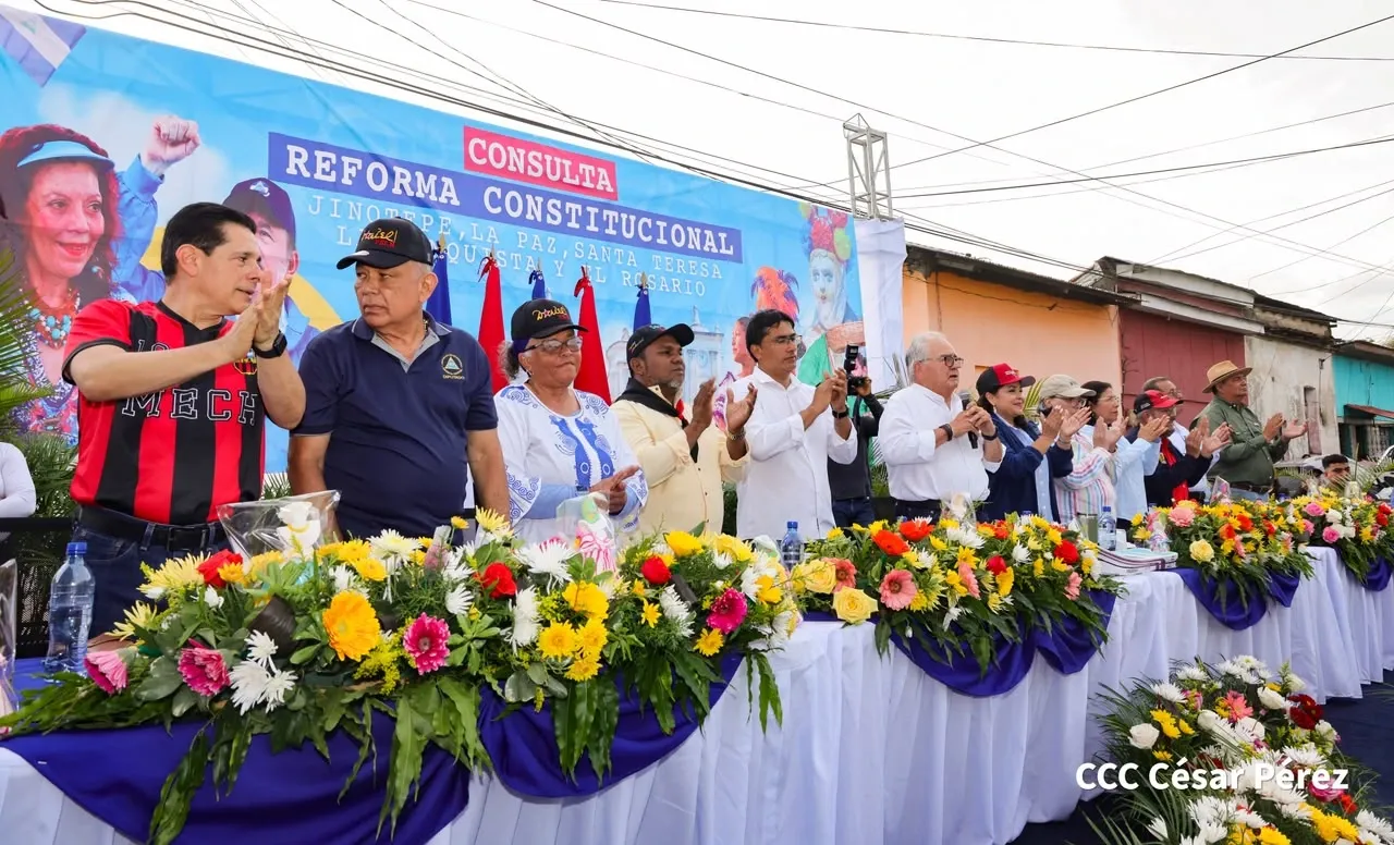 Hay Patria en Jinotepe, La Paz, Santa Teresa, La Conquista y El Rosario