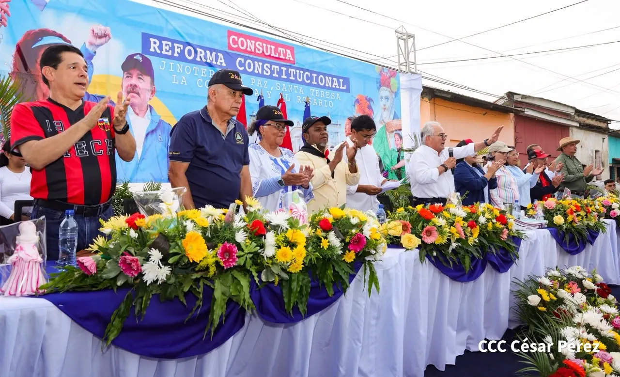 Hay Patria en Jinotepe, La Paz, Santa Teresa, La Conquista y El Rosario