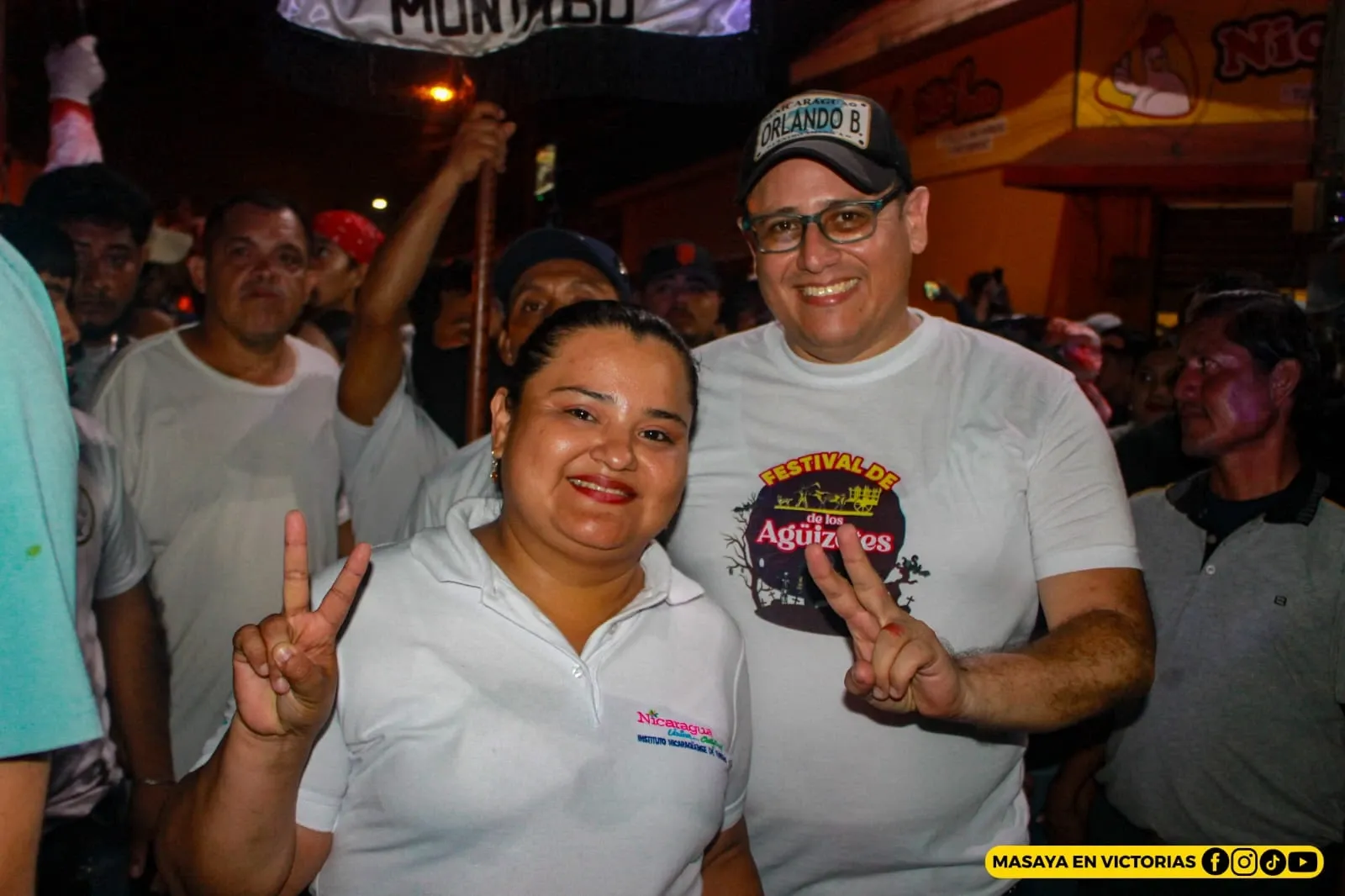 Los Agüizotes recorren Masaya en una noche de cultura y tradición