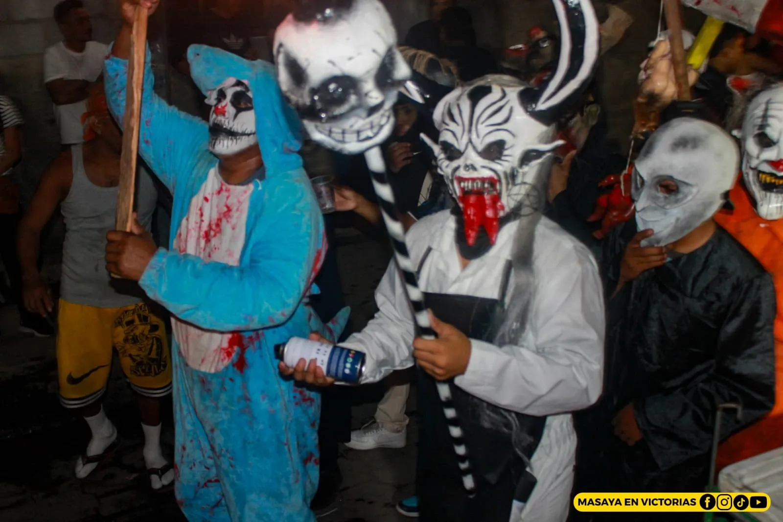 Los Agüizotes recorren Masaya en una noche de cultura y tradición