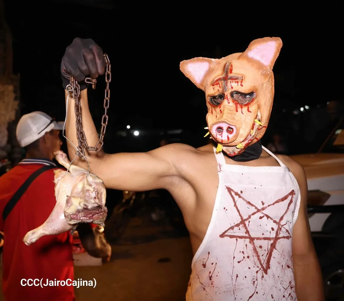 Los Agüizotes recorren Masaya en una noche de cultura y tradición