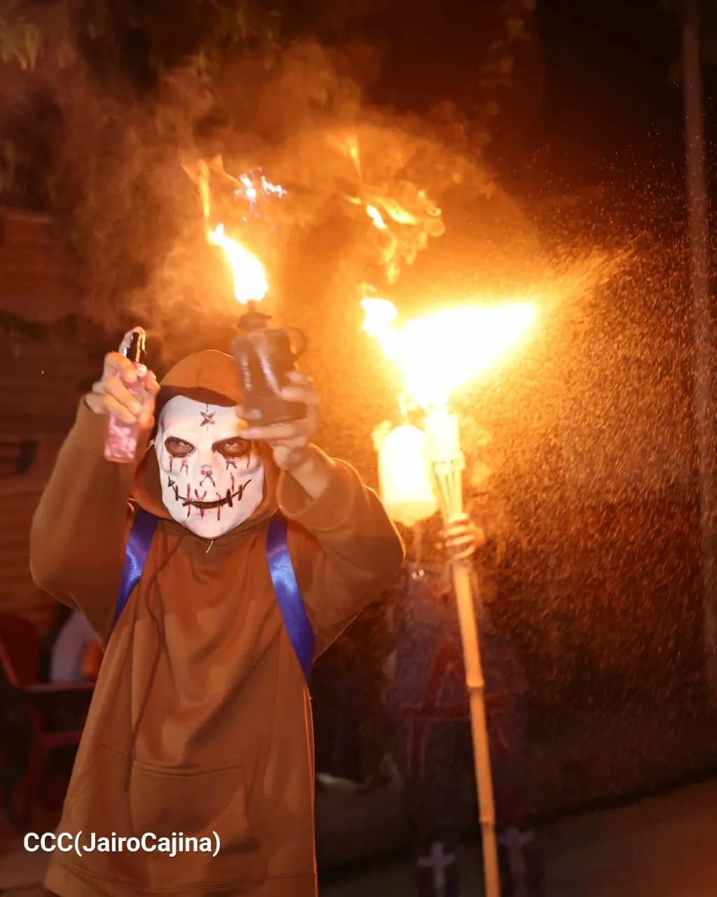 Los Agüizotes recorren Masaya en una noche de cultura y tradición