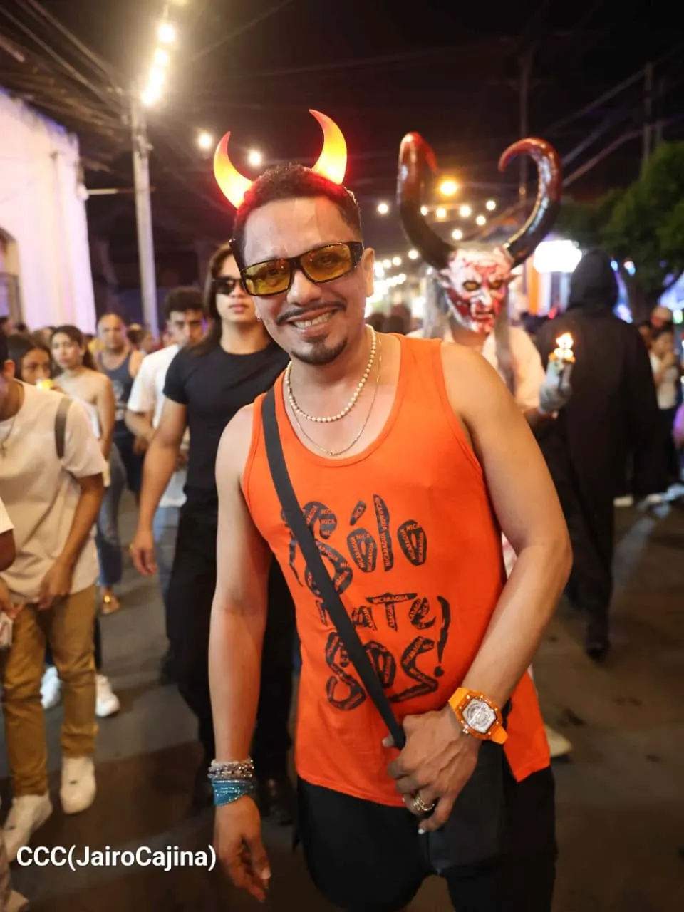 Los Agüizotes recorren Masaya en una noche de cultura y tradición