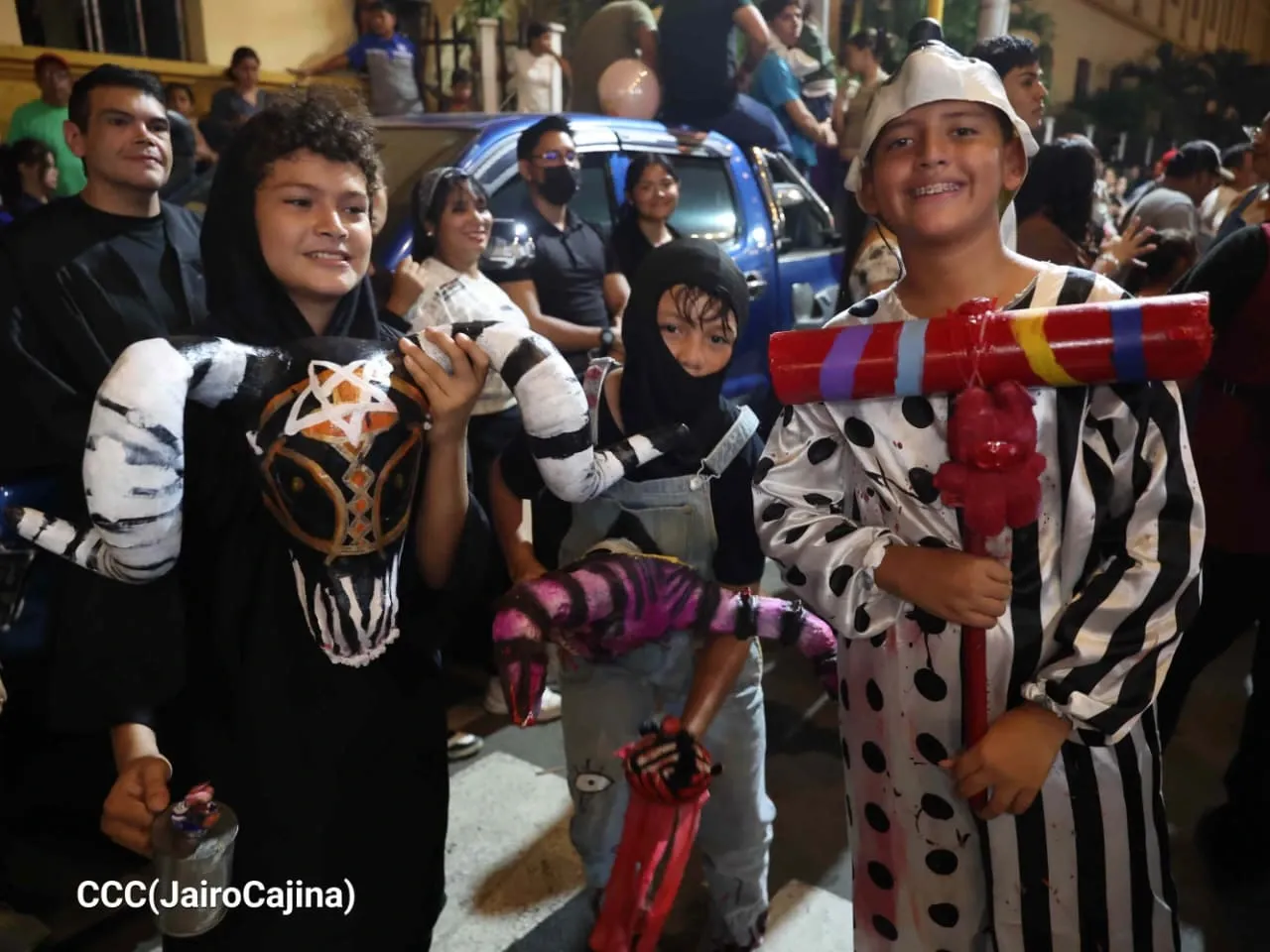 Los Agüizotes recorren Masaya en una noche de cultura y tradición