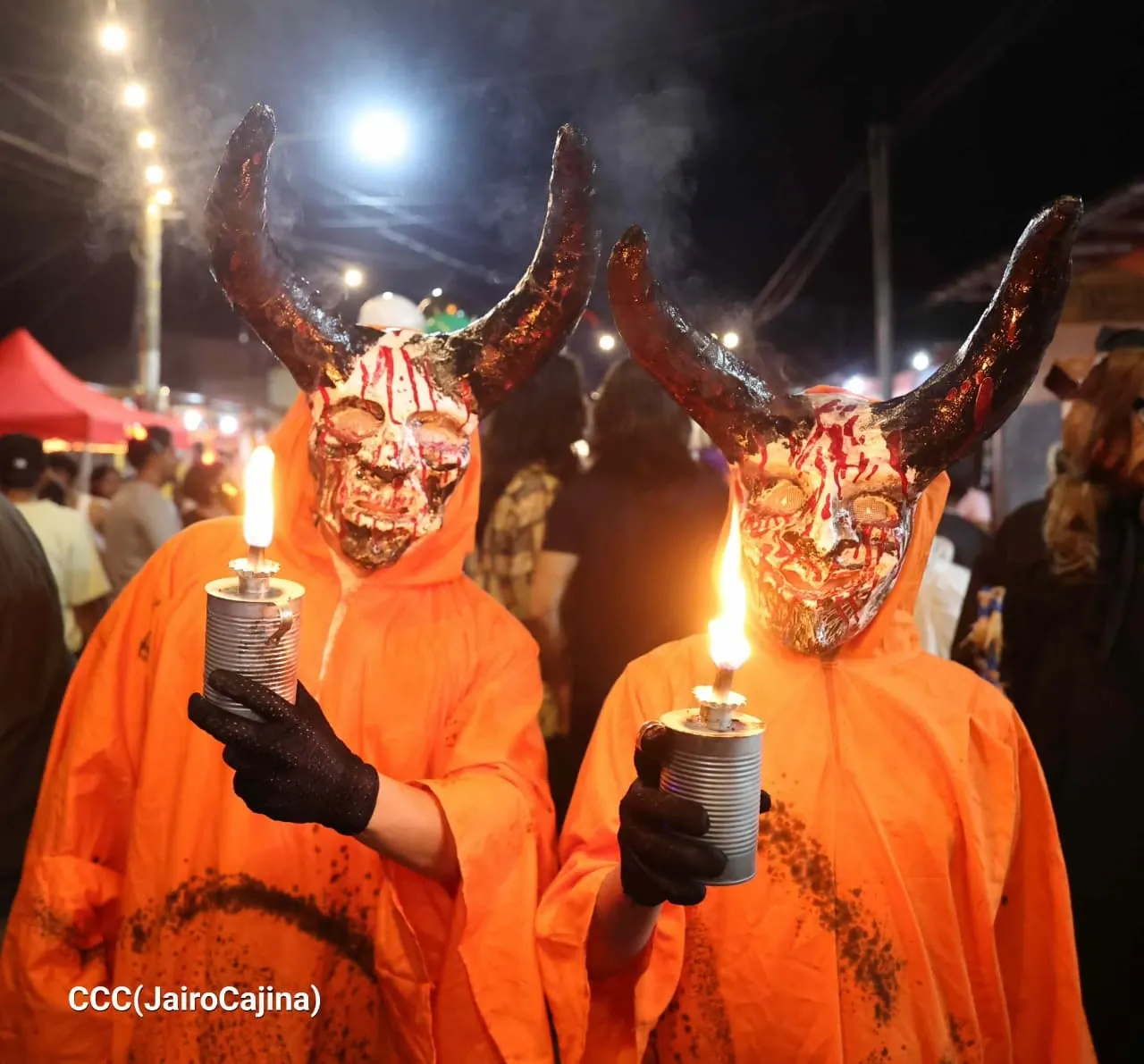 Los Agüizotes recorren Masaya en una noche de cultura y tradición