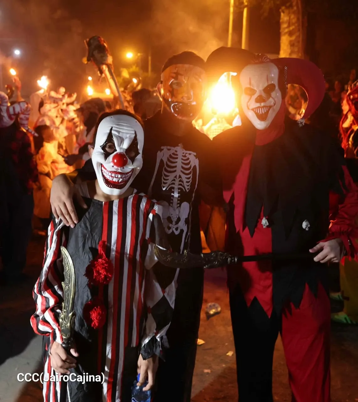 Los Agüizotes recorren Masaya en una noche de cultura y tradición