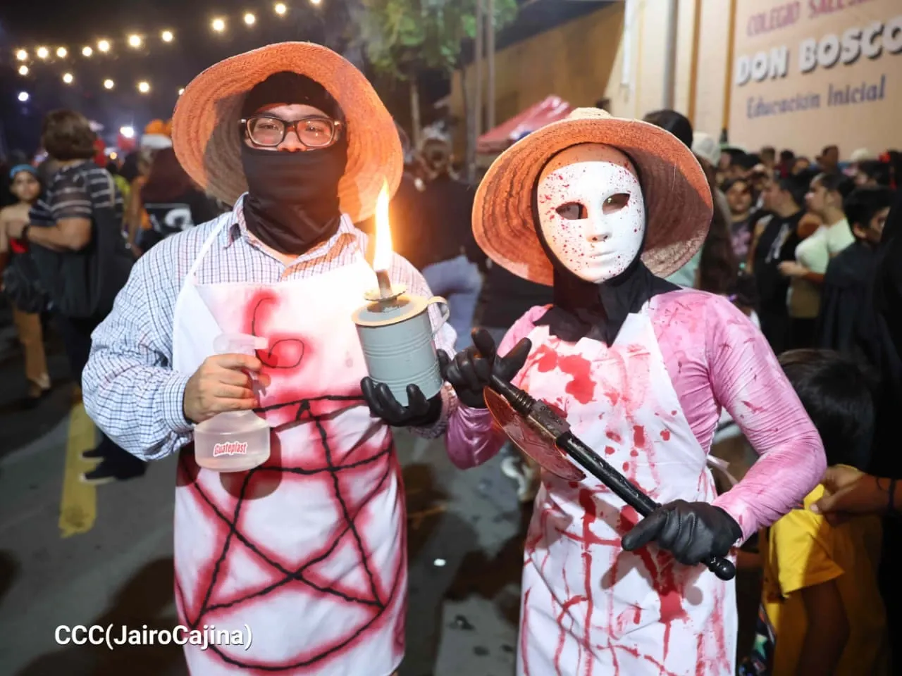 Los Agüizotes recorren Masaya en una noche de cultura y tradición