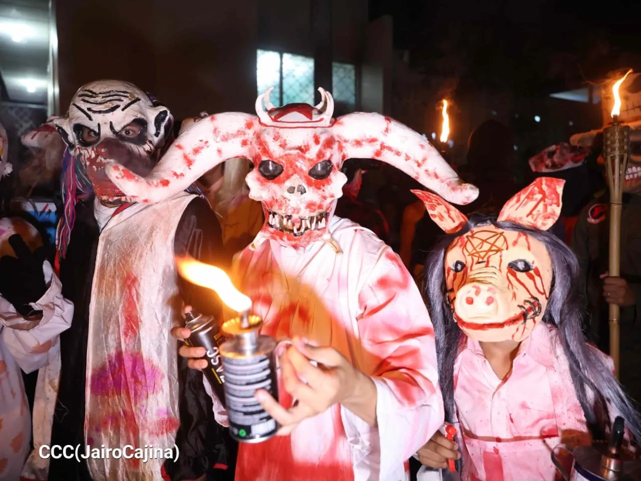Los Agüizotes recorren Masaya en una noche de cultura y tradición