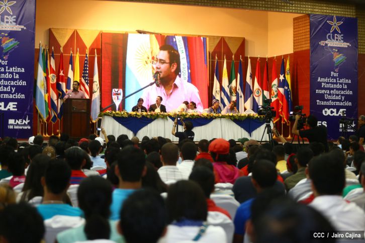 Jóvenes Latinoamericanos y Caribeños congregados en una misma voz dan inicio al #17CLAE