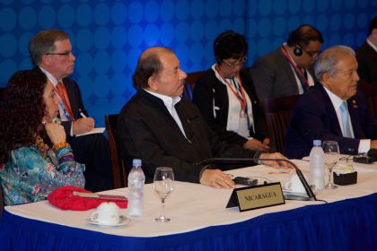 Presidente Daniel participa en reunión del SICA con Obama previo a Cumbre de las Américas