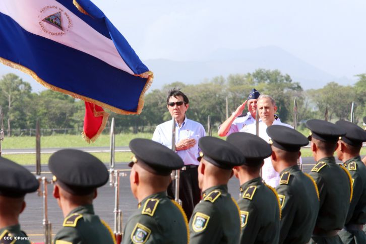 Presidente Ma Ying-jeou visita Empresa de Zona Franca Alpha Textil Nicaragua S.A.