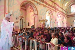 San Jerónimo recorre calles de Masaya para llevar la palabra de Dios