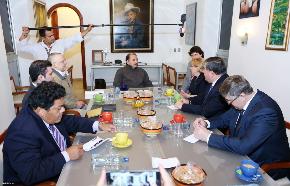 Presidente Daniel se reúne con delegación Rusa encabezada por Ministra de Salud Veronika Skvortsova