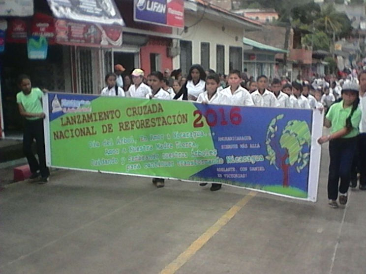 Familias de Boaco arrancan Campaña de la Buena Esperanza