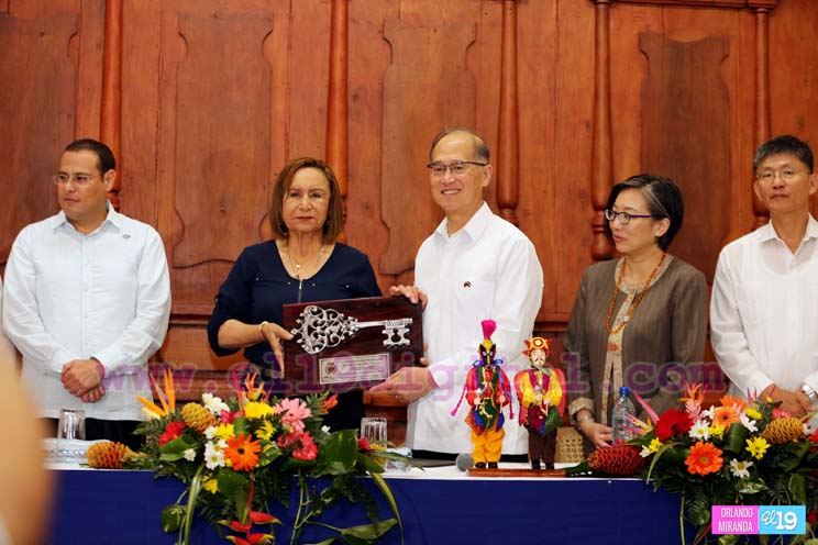 Canciller de Taiwán visita atractivos turísticos de Nicaragua