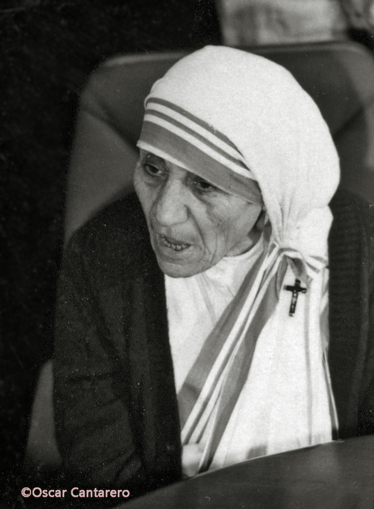 Comandante Daniel Ortega y Madre Teresa de Calcuta