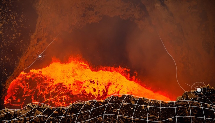 Volc&aacute;n Masaya: Lago de Lava