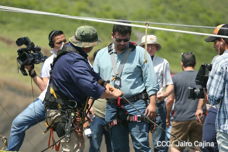 Sam Cossman concluye primer descenso a la Zona Cero del Volc&aacute;n Masaya