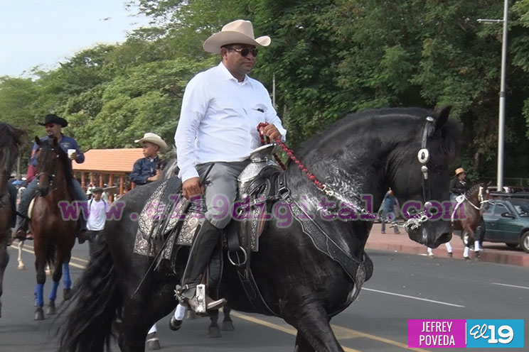 Desfile Hípico de Managua dedicado a Santo Domingo de Guzmán