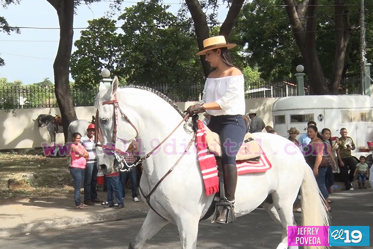 Desfile Hípico de Managua dedicado a Santo Domingo de Guzmán