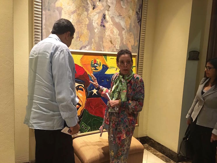 Daniel y Rosario sostienen encuentro con el Presidente Nicolás Maduro