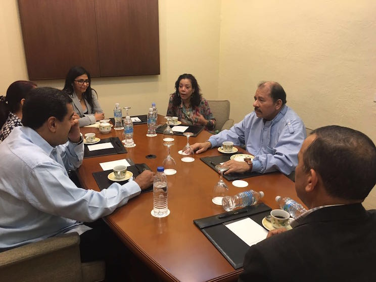 Daniel y Rosario sostuvieron encuentro con el Presidente Nicolás Maduro