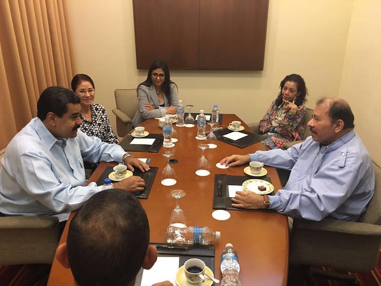 Daniel y Rosario sostuvieron encuentro con el Presidente Nicolás Maduro