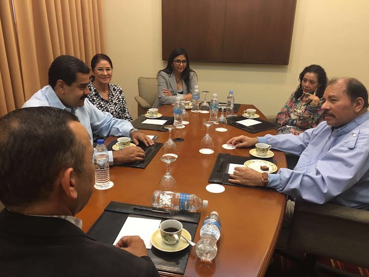 Daniel y Rosario sostuvieron encuentro con el Presidente Nicolás Maduro
