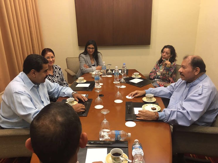 Daniel y Rosario sostuvieron encuentro con el Presidente Nicolás Maduro
