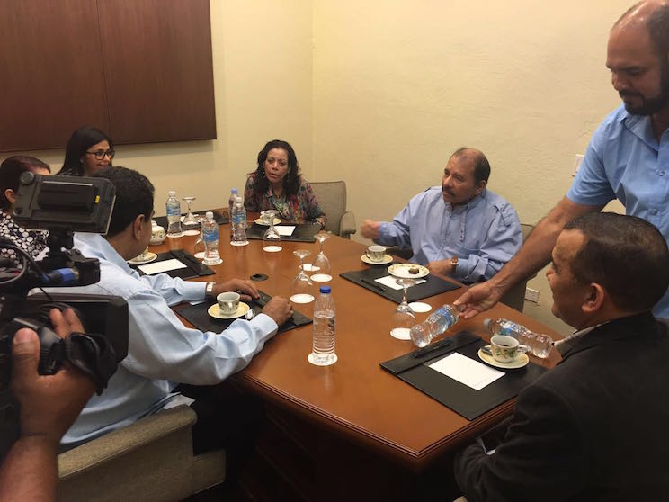 Daniel y Rosario sostuvieron encuentro con el Presidente Nicolás Maduro