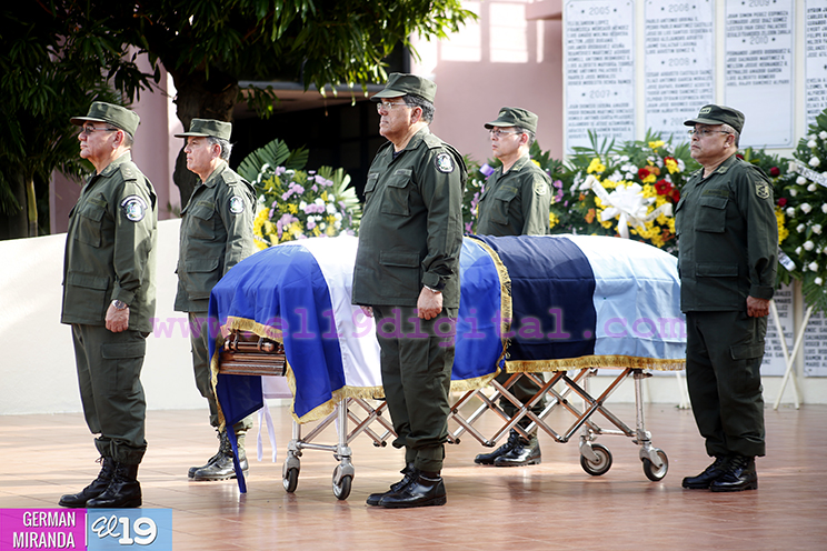 Homenaje póstumo al Comisionado General Buenaventura Miranda Fitoria