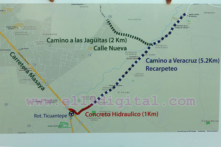 Avanza construcción de pista Veracruz