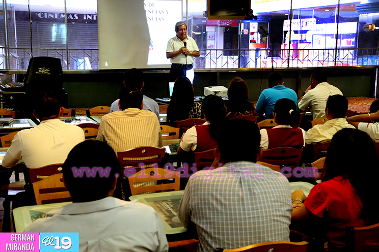 SINAPRED charla sobre protección en Plaza Inter