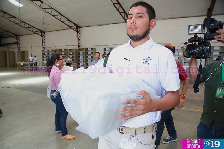 CSE inicia traslado de material electoral para verificaci&oacute;n ciudadana en Managua