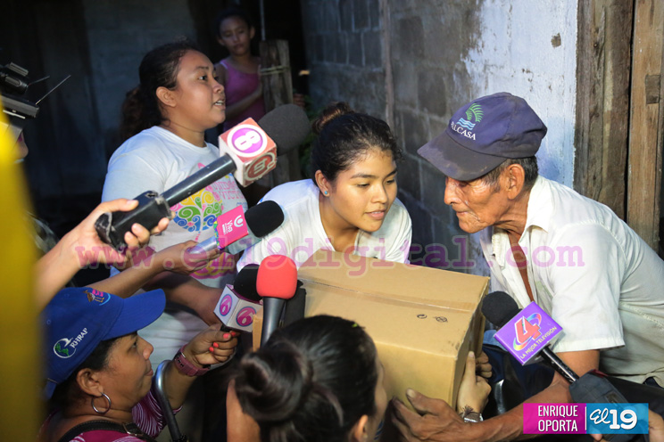 Acompañamiento solidario a familias de Chinandega