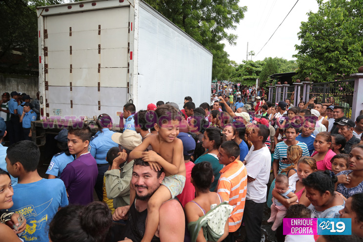 Acompañamiento solidario a familias de Chinandega