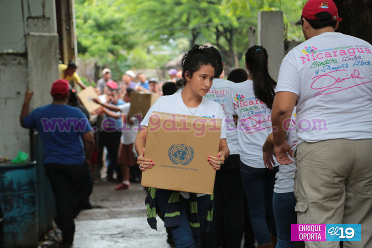 Acompañamiento solidario a familias de Chinandega