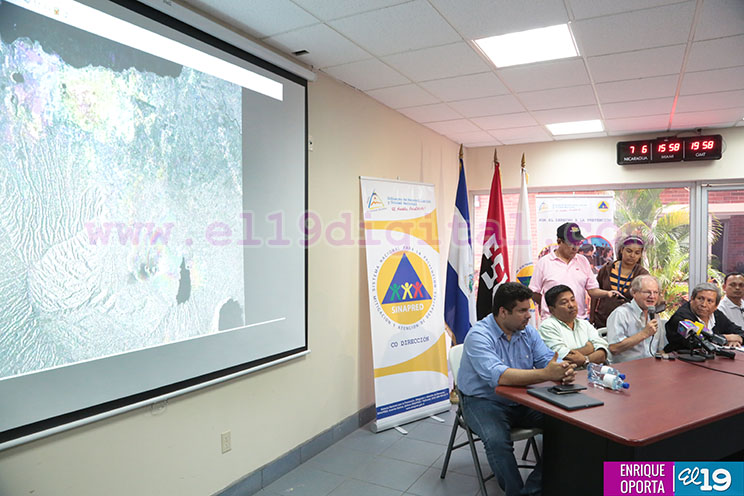 Detectan movimientos en el suelo del volcán Masaya