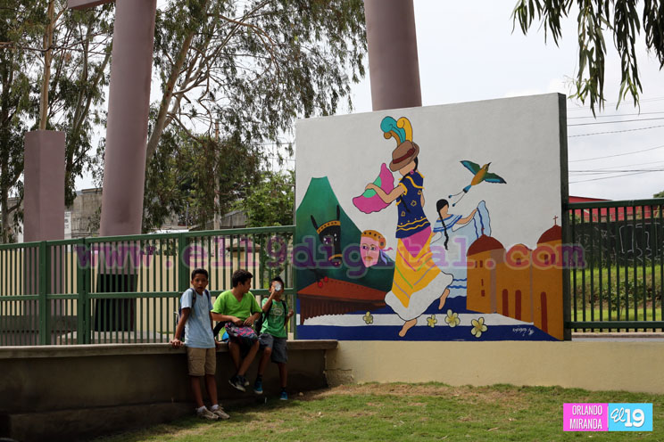Inauguran rehabilitación del Parque Amistad Japón-Nicaragua
