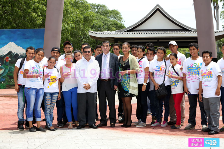 Inauguran rehabilitación del Parque Amistad Japón-Nicaragua