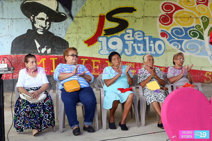 Festejan a Madres del Sandinismo Hist&oacute;rico