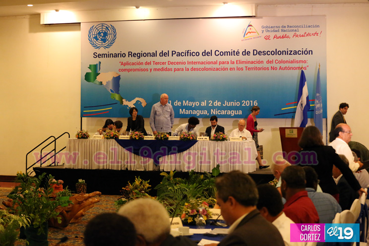 Concluye Seminario Regional para la Erradicaci&oacute;n del Colonialismo