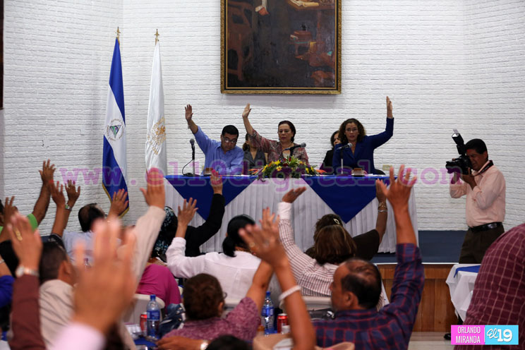 Sesión extraordinaria Alcaldía de Managua