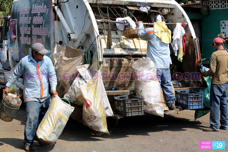 Recolección domiciliar de basura abona a la lucha contra las epidemias